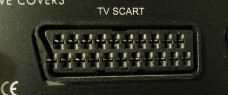 A SCART socket